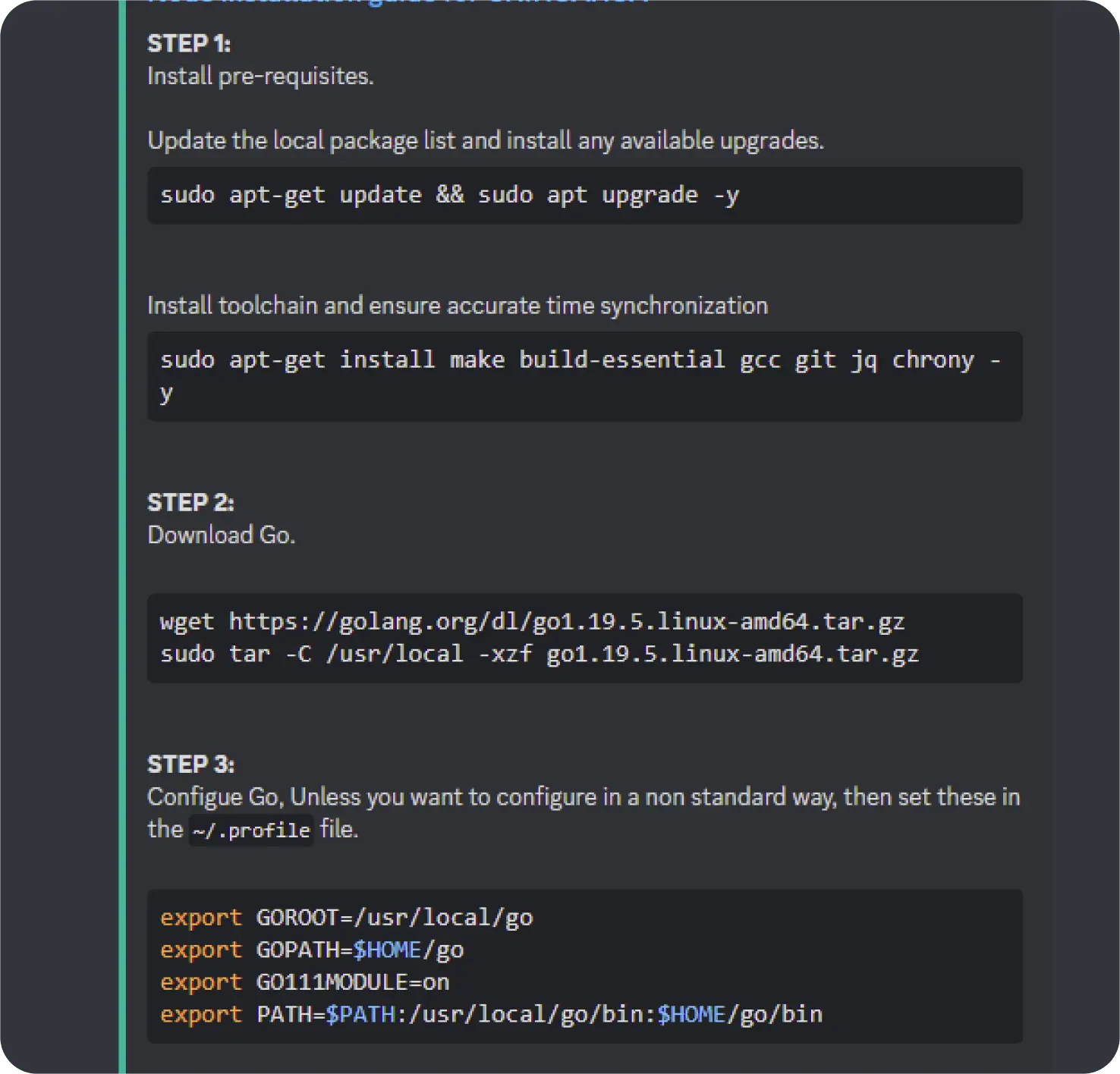 Discord Bot Commands